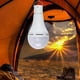 thumbnail image 4 of Bombilla de emergencia recargable para el hogar, batería de respaldo de 1200 mAh que se ilumina durante un corte de energía, ganchos de energía portátiles para acampar, bombilla LED de 80 W, 4 of 5