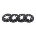 thumbnail image 4 of Vogacara Pinzas de freno 1/10 de 4 piezas, actualizaciones de aleación de coche trepador de control remoto, pieza de repuesto para decoración de estilo Kits de construcción modelo Negro Vogacara FN001269-02, 4 of 6
