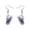 Purple, variant on OAVQHLG3B Funny Exaggerated Earrings Female Ear Studs Personality Cocktail Juice Lemon Tea Crystal Pocket Tassel Earrings
