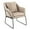 French Cream, variant on Pemberly Row Modern / Contemporary Accent Chair in French Cream