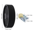 thumbnail image 2 of SHOWERORO Base Para Macetas Con Giratorias Negras Para Almacenamiento Y Sin Herramientas, 2 of 6