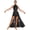 Black, variant on Doomiva Women Lyrical Dance Dress Sequined Hollow Out Leotard Tulle Flowy Dress Contemporary Dancewear Black XXL