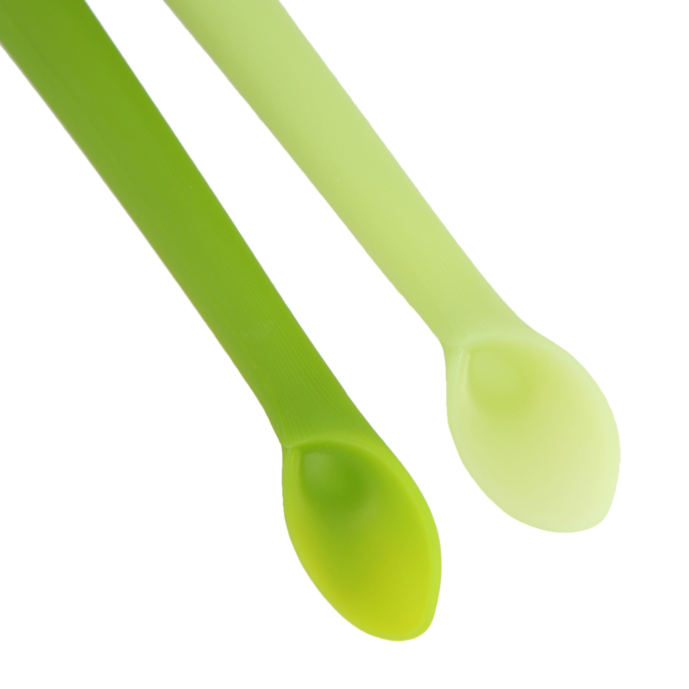 Olababy 100% Silicone Soft-Tip Training Spoon for Baby Led Weaning 2pack