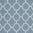 thumbnail image 5 of Safavieh Courtyard Blue Indoor Outdoor Rug - Square 7'10", 5 of 5