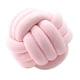 thumbnail image 4 of Nudo Almohada Bola Gruesa Cómoda Almohadas Anudadas Para Sala De Estar Hogar Sofá Rosa Claro, 4 of 9