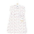thumbnail image 2 of Hudson Baby Infant Girl Long Sleeve Cotton Jersey Sleeping Bag, Modern Rainbow, 0-6 Months, 2 of 2