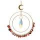 thumbnail image 1 of Moon Sun Catcher, molduras de cristal para el interior y el exterior del automóvil, prismas de piedras preciosas, detalles bohemios Adepaton CPB-US-DYP1038-2, 1 of 5