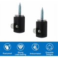 thumbnail image 3 of 6 Pack Chandelier Lighting Hooks,Chandelier Hook,Ceiling Light,Cable (Black),, 3 of 4