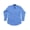 Light Blue, variant on First Class 100% Polyester Long Sleeve Zippered Uniform Shirt