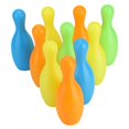 thumbnail image 4 of Juego de bolas de bolos de colores YUNYI BRAND para niños 10 pines 2 bolas 17 CM Deportes, 4 of 8