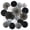 Black, variant on LAILLSH 2026 New Arrival Copier Hanging Paper Fans Flower Ball Tissue Paper Flower and Honeycomb Balls