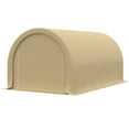 thumbnail image 2 of Carport 10X16 FT Car Canopy Tent Heavy Duty Metal Portable Garage Ventilated Storage Shelter Canopy Cover Zippered Door for Tools Car Truck SUV Boat, Beige, 2 of 7