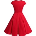 thumbnail image 2 of Vestidos cortos para mujer, estilo retro, clásico, para cóctel, fiesta, Xishao Ropa, 2 of 3