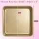 thumbnail image 5 of Molde cuadrado para tartas Bakeware Paris Hilton, acero al carbono, 9 pulgadas, 5 of 6