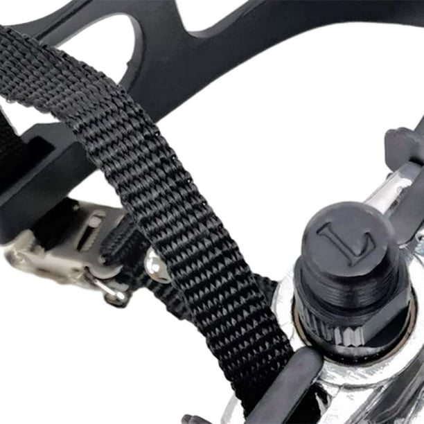 Bicycle Pedal Toe Strap – 4 Pack, 50cm X 1.2cm, Steel & Nylon, Universal Fit For Most Bike Pedals