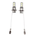 thumbnail image 1 of 9SMD, 2x H3 5050 White 9 SMD LED Xenon DC12V Auto Car Fog Light Lamp LED Bulbs 6500K, H3 9SMD, 1 of 4