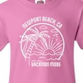 thumbnail image 4 of Inktastic Summer Vacation Mode Newport Beach California Youth T-Shirt, 4 of 5