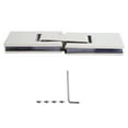thumbnail image 2 of Glass Clip, 180 Degree Glass Bracket  For Toughened Glass Door For Door, 2 of 8