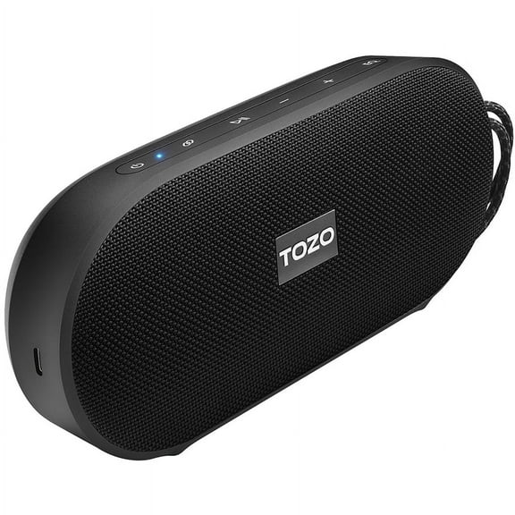 TOZO PA1 Portable Bluetooth Speaker IPX7 Waterproof Wireless Speaker with 20W Loud Sound,Stereo Deep Bass,25Hrs Play,Dual Pairing,App EQ Control,Call Function for Home/Outdoor/Beach/Travel/Party/Gift