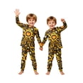 thumbnail image 6 of Matching Halloween Pajamas Set for Whole Family, Breathable Long Sleeve Halloween Family Pajamas with Pumpkin Skull Print, Fun Family Halloween Pajama Set Party, 6 of 6