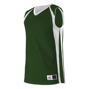 Alleson Athletic 54MMR Mens Reversible Basketball Jersey - Black White