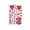 A001- Multicolor, variant on Face Red Rhinestone Gems Halloween Accessory for Festival Party Decor