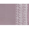 thumbnail image 2 of Zelouf Double Border 2X Lace Glitter On Tulle  , Sewing, DIY, Crafts Fabric by the Yard, Breezy Pink, 5 Yard, 2 of 2