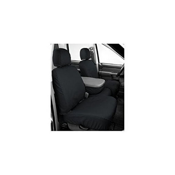 Covercraft SeatSaver Second Row Custom Fit Seat Cover for Select Ford F-150 Models - Polycotton (Charcoal) Fits select: 2013-2014 FORD F150 SUPER CAB