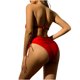 thumbnail image 4 of Underwire Trajes de Baño para las Mujeres Color Sólido Dos Piezas de Cintura Alta, Delgado Y Sexy Trajes de Baño de Bikini para Mujeres, 4 of 6