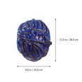 thumbnail image 2 of unbranded Turban Caps Elasticas Con Interior De Y Estampado Floral Azul Para Uso En Casa, 2 of 7