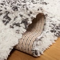 thumbnail image 5 of SAFAVIEH Jericho Johna Aztec Polyester Shag Area Rug, Ivory/Black, 4' x 6', 5 of 8