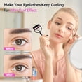 thumbnail image 2 of Rongsi Eyelash Curlers Kit for Women w Lash Curler, Eyelash Comb Seperator, 3 in1 Mascara Brushes, Eyelash Extension Tweezers, Foldable Eyebrow Brush and Comb, 10 Silicone Refills Pads, 2 of 7
