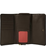 Hidesign Stitch RFID Blocking Trifold Leather Wallet