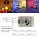 thumbnail image 3 of Regulador de intensidad LED 12-24V 8A Brillo ajustable Controlador de un solo color, 3 of 9