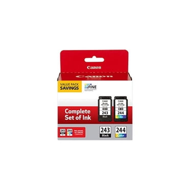 Pg-243 Black Ink/Cl-244 Multi S Colored Ink Set for Compatible PIXMA Printers