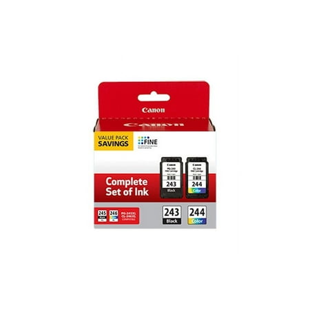 Pg-243 Black Ink/Cl-244 Multi S Colored Ink Set for Compatible PIXMA Printers