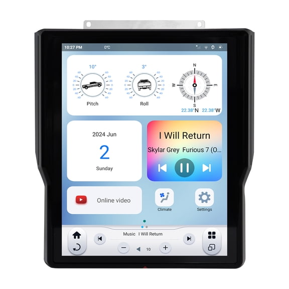 Linkswell | 2019-2023 Dodge Ram 1500-4500 T-Style Gen 6 Radio