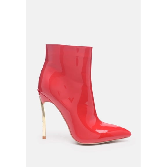Siren Patent Faux Leather Bootie