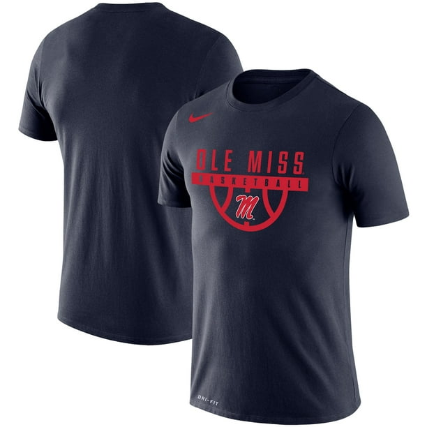 Nike - Ole Miss Rebels Nike Basketball Drop Legend Performance T-Shirt ...