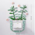 thumbnail image 4 of 1PC Succulent Plants Power Outlet Stickers Cute Cartoon Power Outlet Stickers Removable Switch Stickers Decorative Wall Stickers, 4 of 4