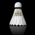 thumbnail image 5 of Casewin 3-Pack White Goose Feather Badminton Shuttlecocks with High Stability and Durability,High Speed Badminton Birdies Balls Model, 5 of 5