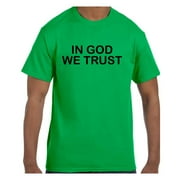 Christian Religous Tshirt In God We Trust