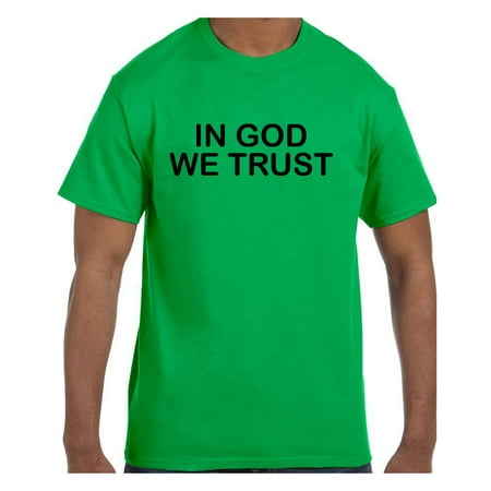 Christian Religous Tshirt In God We Trust