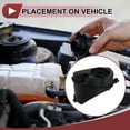 thumbnail image 3 of Unique Bargains 1 Pc Tanque de expansión de agua del depósito de refrigerante del motor para BMW G30 G32 G12 G14 G15 G16 530e 530i 540i Botella de depósito de radiador No.17139846642, 3 of 6