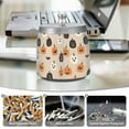thumbnail image 6 of Yayeee Ashtray with Lid for Cigarette Smokeless Stainless Steel Home Ash Holder, Beige Halloween Pumpkin, 6 of 7