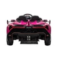 thumbnail image 3 of Montable Electrico Lee Monde Lamborghini Veneno Rosa, 3 of 5