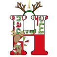 thumbnail image 1 of pstuiky Letra inglesa colgante, decoración acrílica plana para árbol de Navidad, decoración para el hogar, decoración para fiestas, regalo, 1 of 1