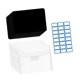 thumbnail image 5 of Láminas de goma para manualidades de papel para hacer tarjetas, para guardar troqueles, lisas y con almacenamiento Hojas de 12 piezas, 5 of 9