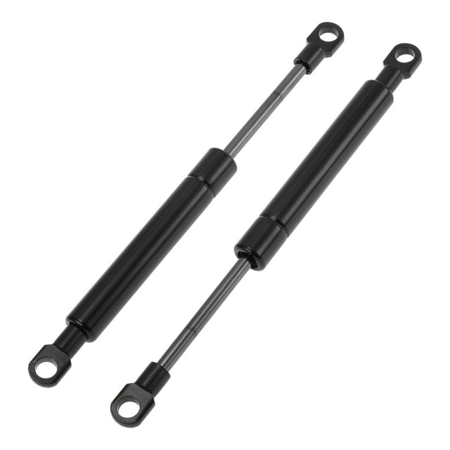 Unique Bargains Ressorts à Gaz 200mm/7.87 Pouces 4lb/20N/2kg Acier Carbone Noir 2 Pcs
