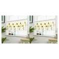 thumbnail image 1 of Advancent Cortinas semitransparentes de girasol para sala de estar 0.8x0.5m 2piezas Advancent CBP432980, 1 of 5